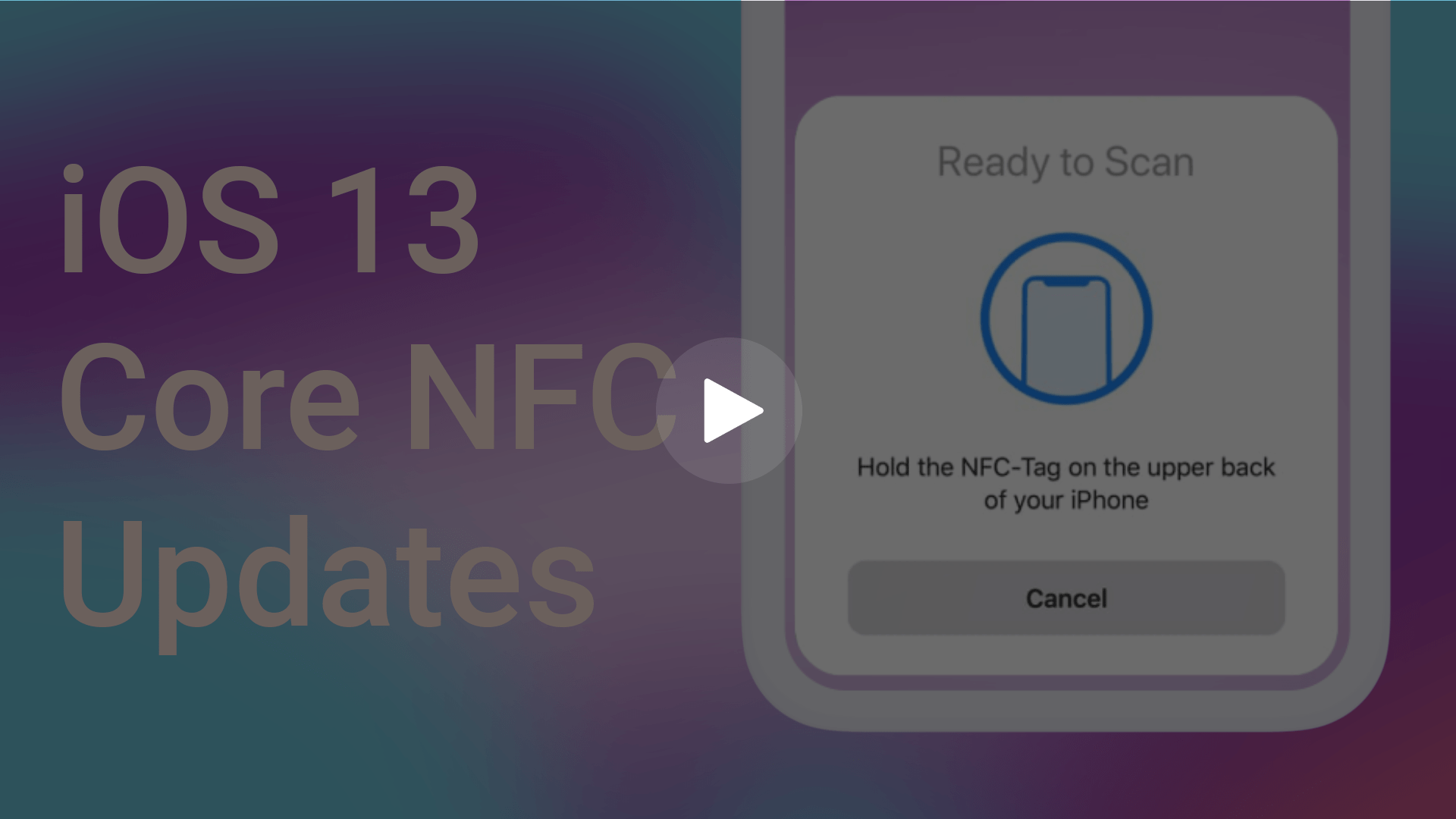 iOS Core NFC update