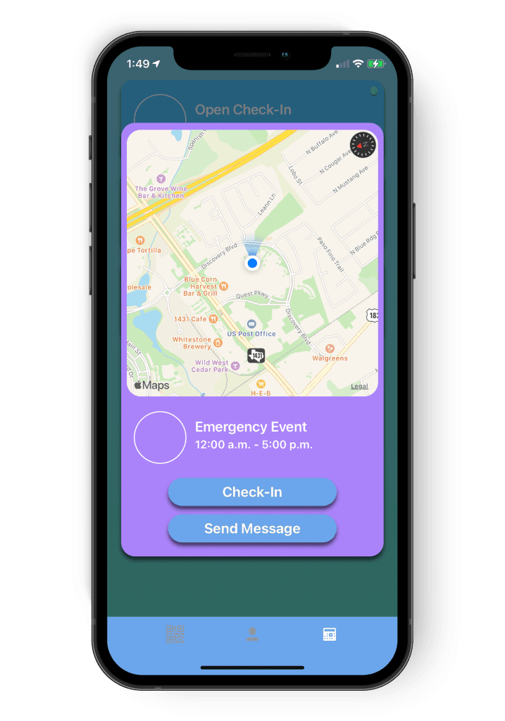 Cloud-in-Hand - Remote Check-in iPhone GeoFence