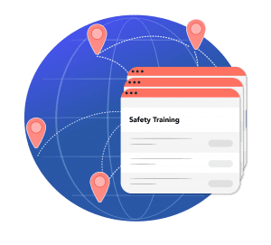 Track Multiple Safety Trainings around the globe