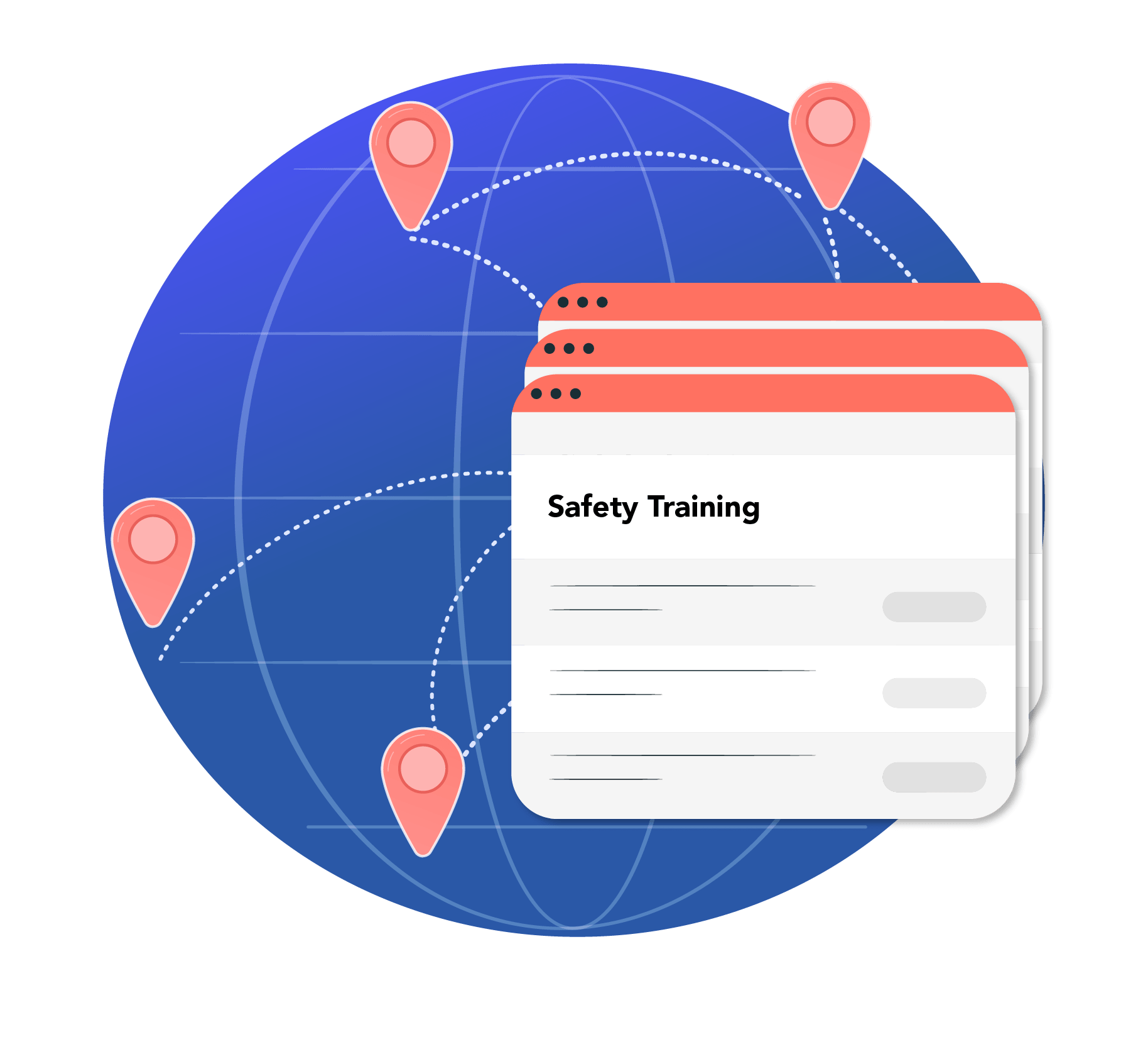 Track Multiple Safety Trainings around the globe
