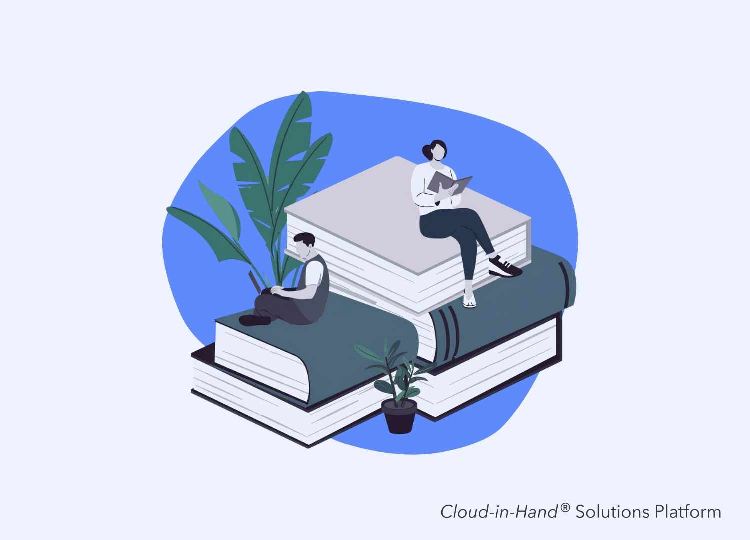 A blog image of students on books for Stratus-io blog about emergencies to manage student safety