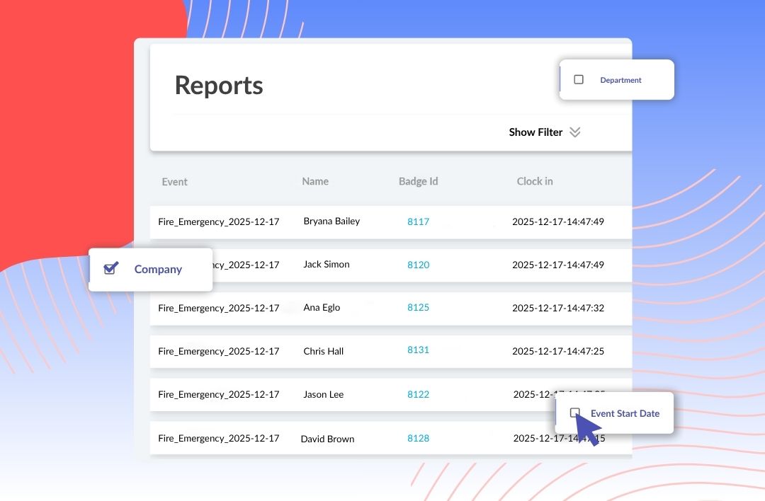 Data reports feature on Stratus-io Emergency Management Software