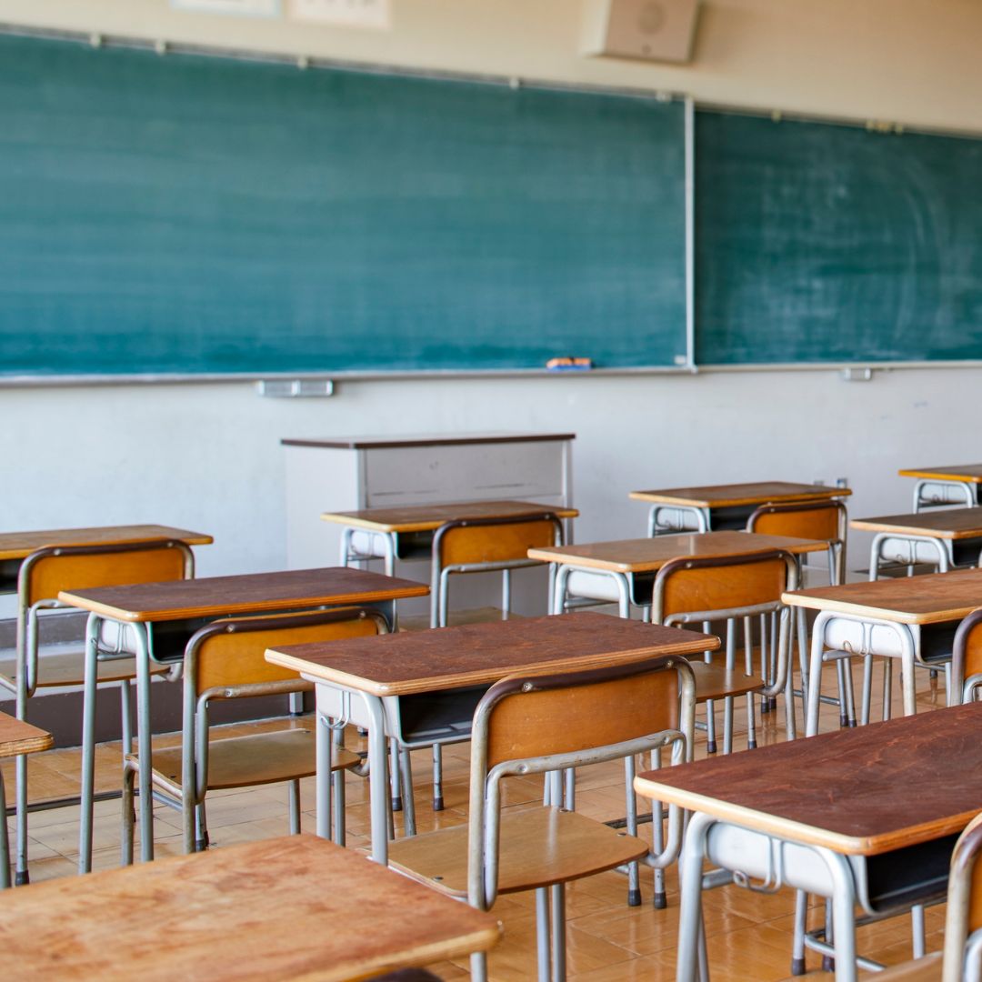 A classroom to illustrate the blog 7 AI Prompts to Strengthen Your School's Emergency Response Plan